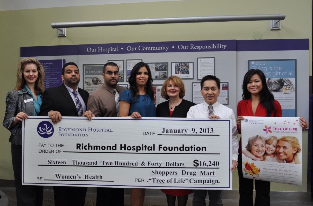 Shoppers Drug Mart Tree of Life Donation