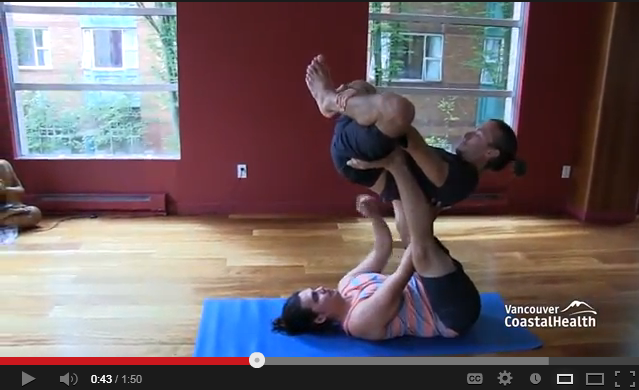 Acro Yoga Demonstration   YouTube